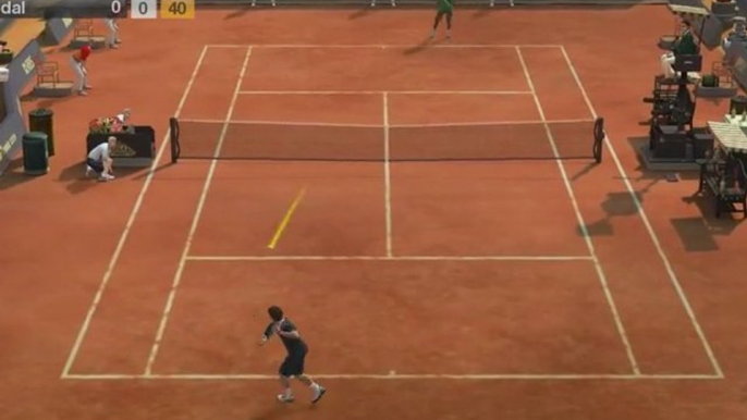 Virtua Tennis 2009 (PS3) - Federer vs Nadal