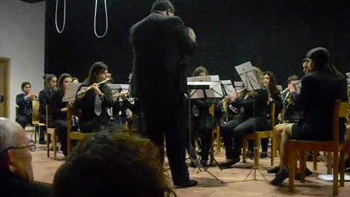 Concerto de Natal da Banda Filarmónica de Penacova - 2011 (medley anos 80 - parte 1)