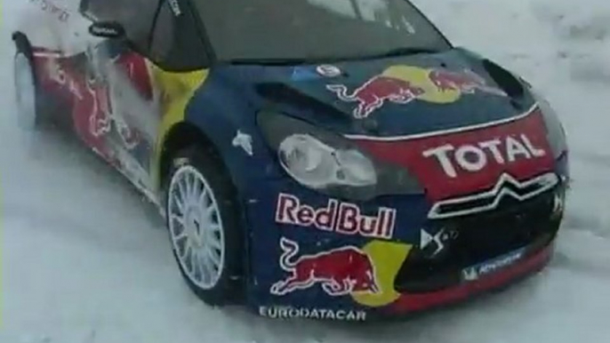 Essais rallye monte-carlo 2012 Hirvonen DS 3 WRC