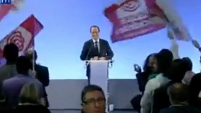 François Hollande en visite à Saint-Nazaire et à Nantes - 19/12/11 - BFMTV