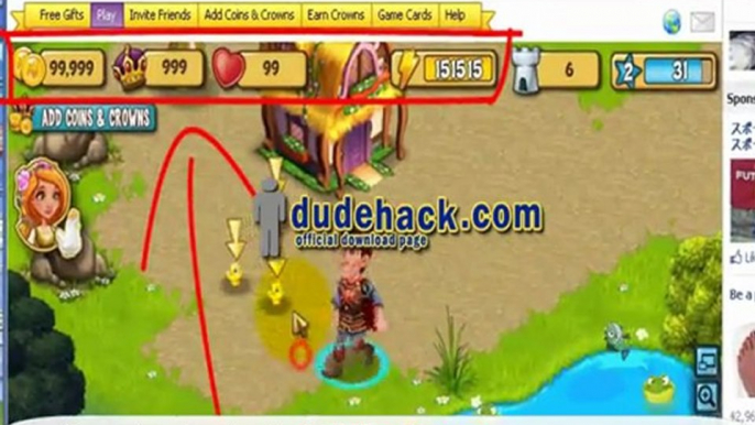 CastleVille Cheats Level & Crowns & Coins Hack [ Working Cheats]