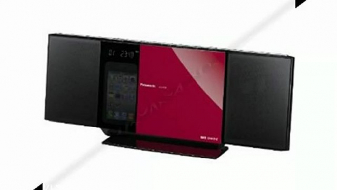 Panasonic SC-HC35EG-W Kompaktanlage (iPod/iPhone Dock, USB 2.0, Radio mit RDS) weiß