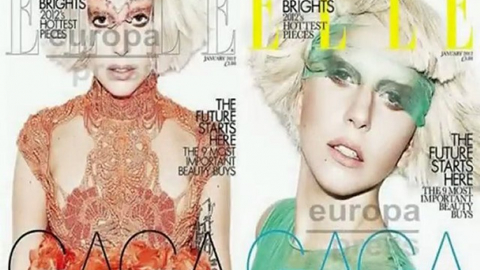 Lady Gaga portada de 'Elle UK'