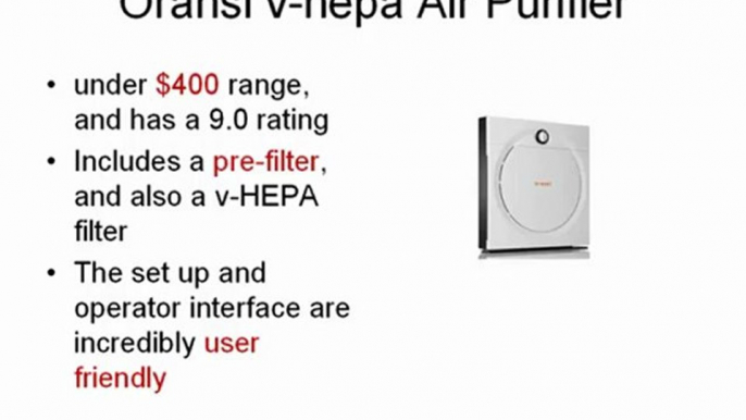 Why You Need To Purchase The Oransi v-hepa Plus Air Purifier To Clean Your Household Air