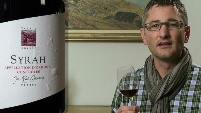 Syrah du Valais 2010 Jean-René Germanier - Wein im Video