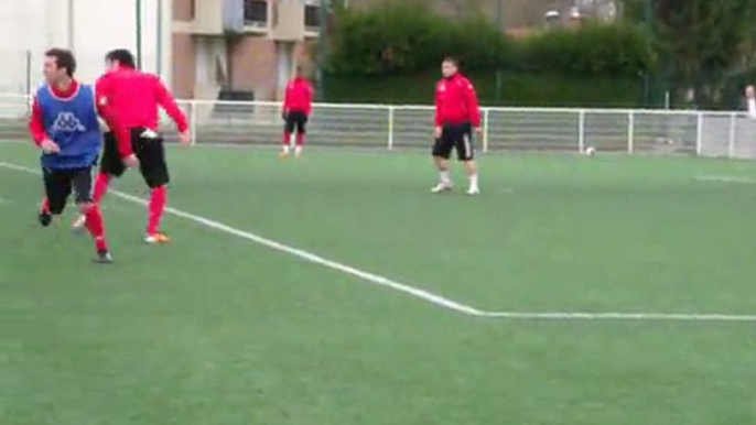 Julien Toudic à l'entraînement au SDR / 2010