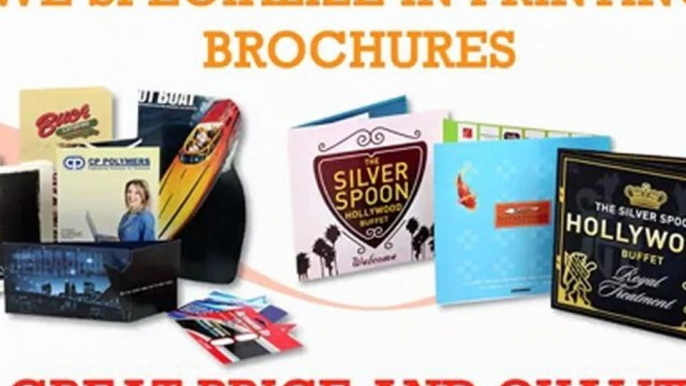 Brochures Printing in Los Angeles by Gold Image Printing