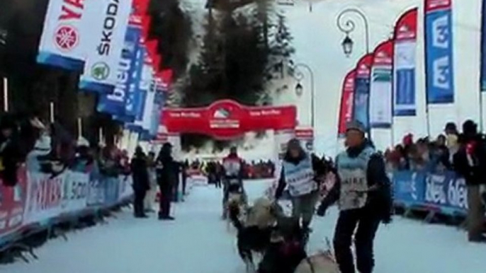 La Grande Odyssée Savoie Mont Blanc 2012 Etape 9 L'attelage de Jean-Philippe Pontier