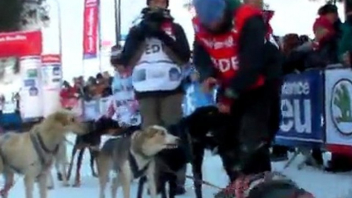 La Grande Odyssée Savoie Mont Blanc 2012 Etape 9 Milos Gonda et Radek Havrda