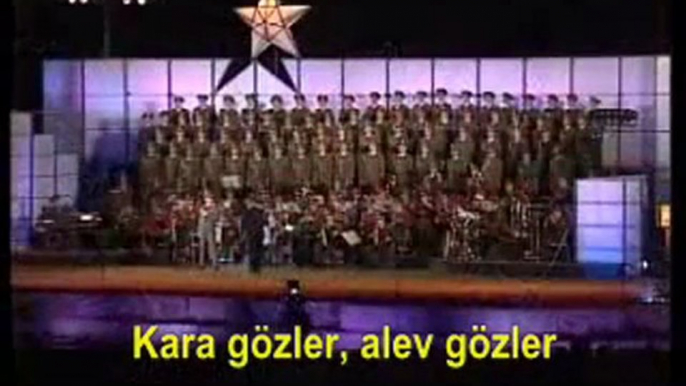 Rus Kızılordu Korosu (Red Army Choir) - Ochi Chornye (Türkçe altyazılı)