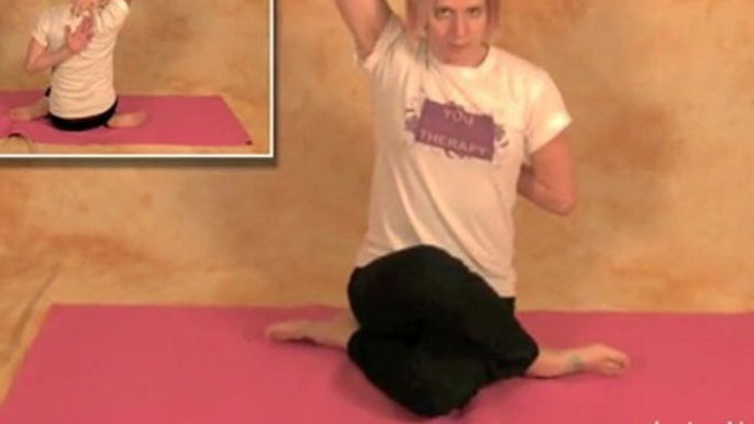 Cow Face Yoga Pose - Yoga Pose of the Day