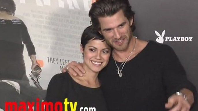 Johnny Whitworth and Sylvia Brindis HAYWIRE Premiere Arrivals