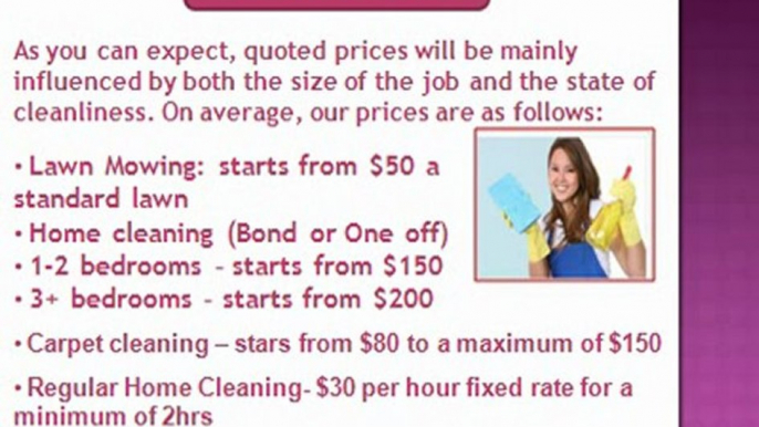 Best Cleaning Services - Bond cleaning, Carpet Cleaning, Regular cleaning