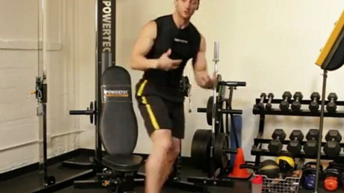 Powertec Functional Trainer Traditional Chest and Shoulder Workout with Ian Lauer - YouTube