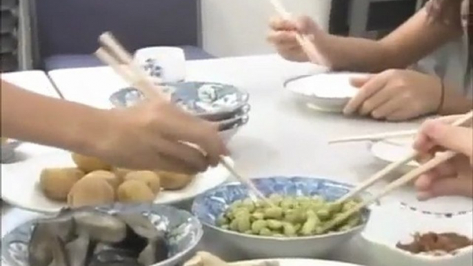 Japan  Chopsticks　箸　１  TV  BEGIN Japanology ≪English≫〔Japanese culture〕