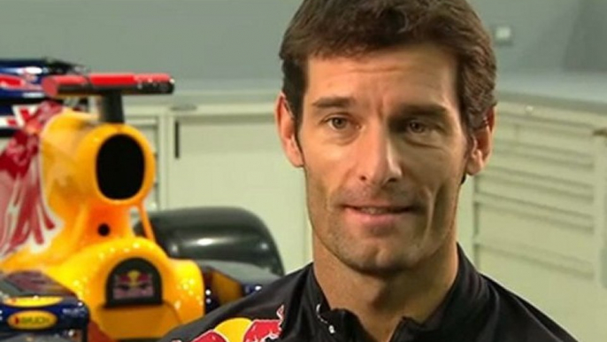 Red Bull Racing 2012 - Car Launch - Interview Mark Webber