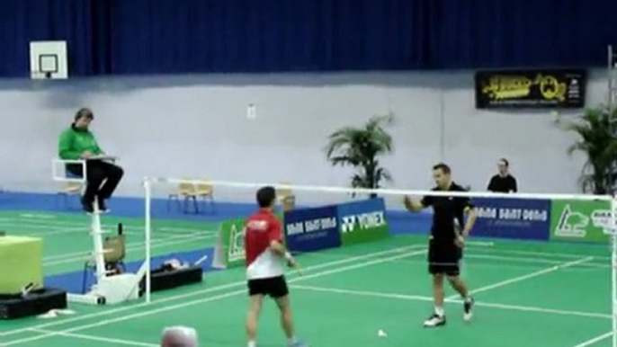 Aulnay-sous-Bois : Top 12 Badminton CBAB Aulnay - Mulhouse 28 janvier 2012 (1)