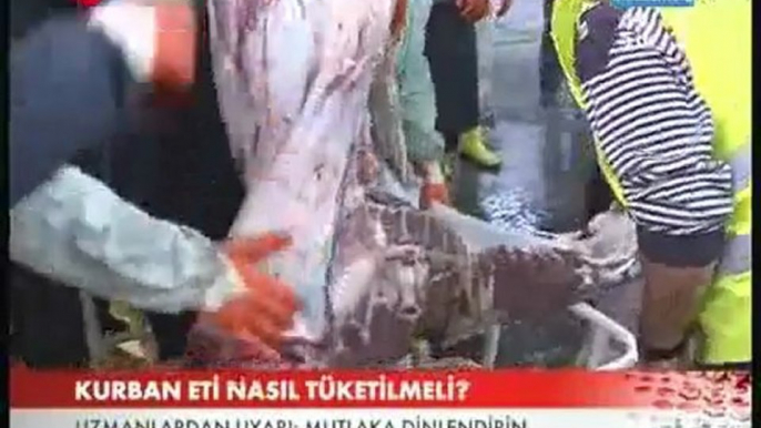 DR.NİHAT TANFER TRT HABER KURBAN ETİ NASIL TÜKETİLMELİDİR