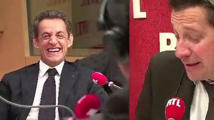 Laurent Gerra imite Nicolas Sarkozy... devant Nicolas Sarkozy !