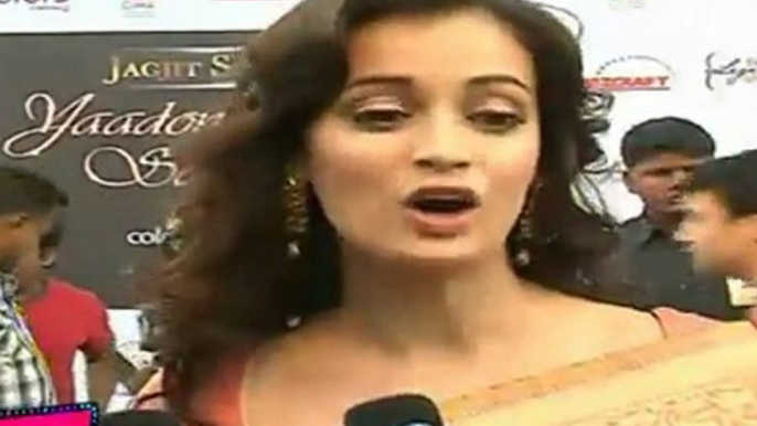 Beautiful Diya Mirza Speaks About Jagjit Singh @ "Jagjit Singh -Yaadon Ka Safar"