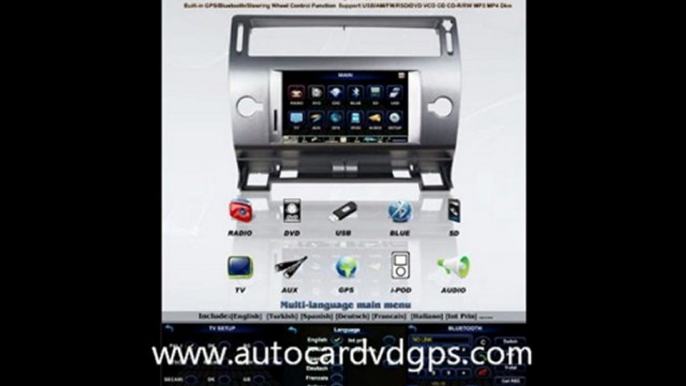 C4 GPS DVD NAVIGATION RDS DUAL AUTORADIO DVB-T www.autocardvdgps.com