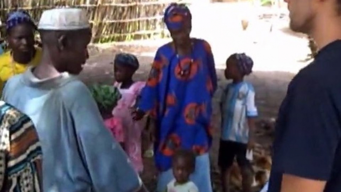 Senegal, Kedougou: Bednet distribution