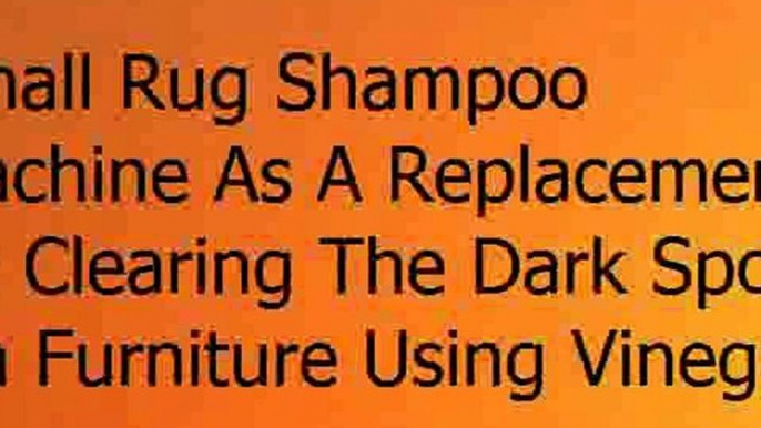 6 Uses For Small Rug Shampooer In Your Home