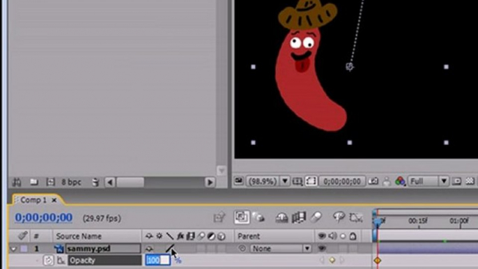 After Effects Tutorial - 6 - Animating Opacity