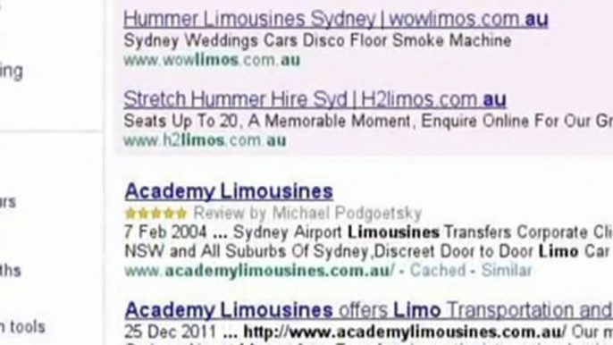 Sydney Airport Limousines