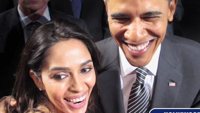 Bollywood Actress Mallika Sherawat Meets Barack Obama