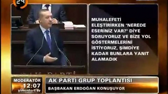 Başbakan Recep Tayyip Erdoğan Grup Toplantısı konuşması "6 Mart 2012"