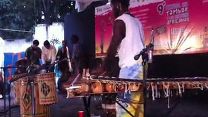Yadi Camara En El 9° Festival del Tambor y la culturas Africanas, Balafon Solo