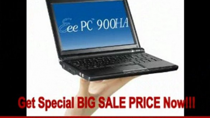 BEST PRICE ASUS Eee PC 900HA 8.9-Inch Netbook (1.6 GHz Intel ATOM N270 Processor, 1 GB RAM, 160 GB Hard Drive, 10 GB Eee Storage, XP Home) Black