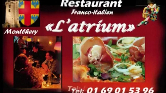 restaurant montlhery l'atrium pizzeria pizzas pates pizza plats a emporter ATRIUM