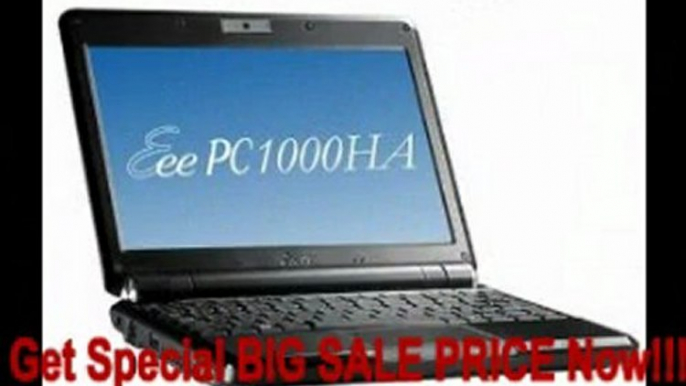 ASUS Eee PC 1000HA 10-Inch Netbook (1.6 GHz Intel ATOM N270 Processor, 1 GB RAM, 160 GB Hard Drive, 10 GB Eee Storage, XP Home, 6 Cell Battery) Pearl White FOR SALE