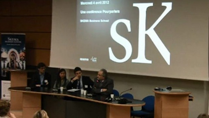 Conférence Pourparlers - Jacques ATTALI à SKEMA Business School campus de La Défense