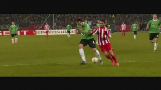 Hannover 96 - Atletico Madrid (1 - 2) HIGHLIGHTS & GOALS - UEFA Europa League 05_04_2012