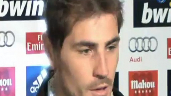 Deportes / Fútbol; Real Madrid, Casillas: "Por supuesto que el Madrid puede perder la Liga BBVA"