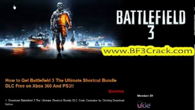 How To Download Battlefield 3 The Ultimate Shortcut Bundle DLC For Free