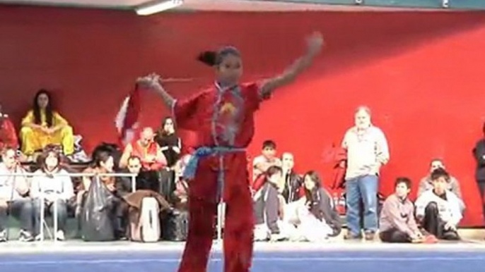 Championnat de France 2012 de Wushu Taolu / Daoshu Juniors - Alyssa Bedda