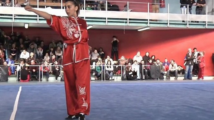 Championnat de France 2012 de Wushu Taolu / Chang Quan Seniors - Khadidja Osmani