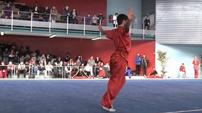 Championnat de France 2012 de Wushu Taolu / Chang Quan Seniors - Parthipan Rajakumar