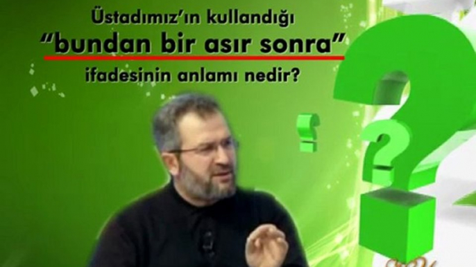 MEHMET SAİD YAZ HOCAYA CEVAP  BEDİÜZZAMAN HAZRETLERİ HZ. MEHDİ'NİN HİCRİ 1400'DE GELECEĞİNİ SÖYLÜYOR