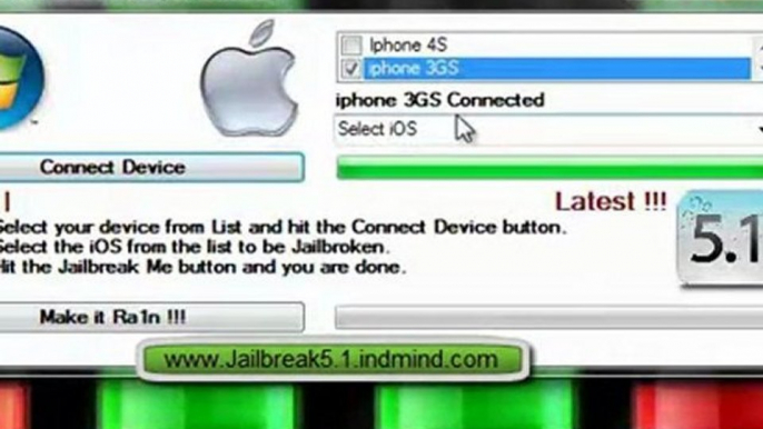 Jailbreak 5.1, 4.3.5 iPhone 4/3GS iPod Touch 4G/3G & iPad Redsn0w