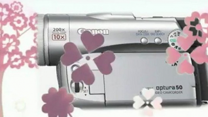 Canon Optura 50 MiniDV Camcorder w10x Optical Zoom ...