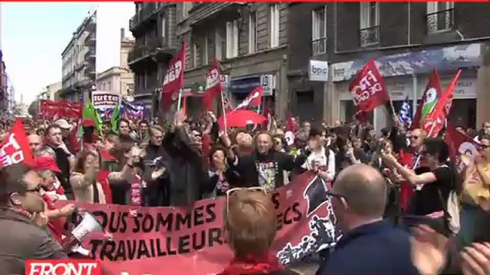 1er Mai avec le FDG Brigitte Comard candidate aux législatives 2ème circonscription