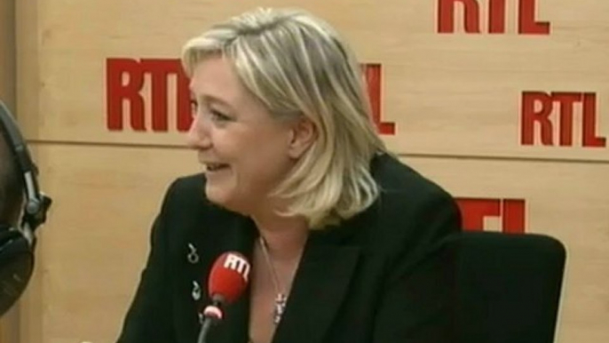 Marine Le Pen, candidate du Front National à la Présidentielle : "Le vote Nicolas Sarkozy est inutile"