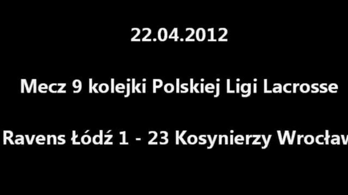 Polska Liga Lacrosse : Ravens Łódź - Kosynierzy Wrocław  - skrót meczu.