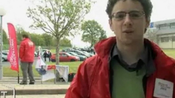 Les jeunes militants vendéens mobilisés pour le 2nd tour des élections présidentielles - TV Vendée - Vendredi 27 avril 2012