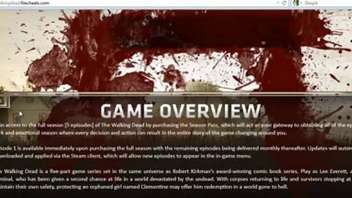 The Walking Dead Game Pc Crack + Keygen and Steam Cd Key